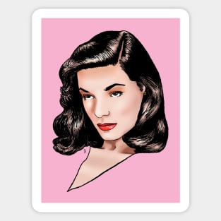 Lauren Bacall Sticker